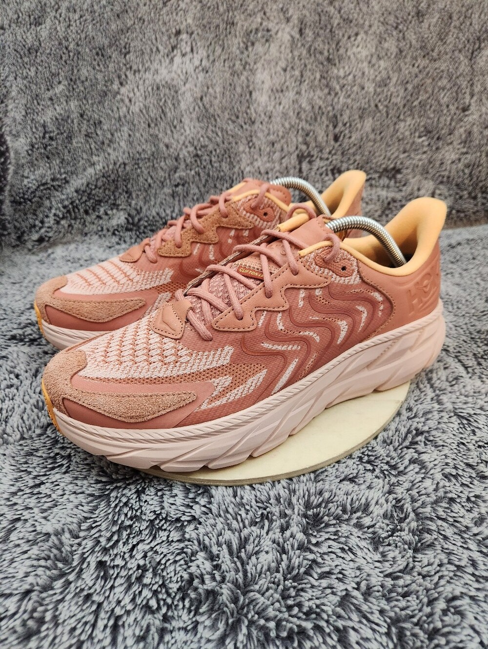 Hoka One One Clifton LS Walking Running Sneakers Men 10.5 Women 11.5 - Picture 3 of 8